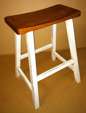 #6520 ( 24" Saddle Seat Stool)