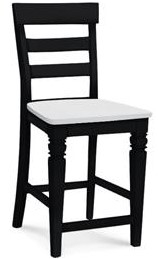 #6290 (Java Counter Stool w/ Wood Seat)