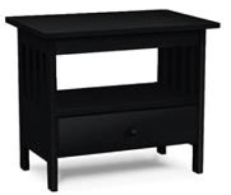 #7530 (Mission TV Stand w/ Storage)